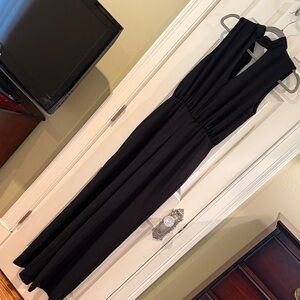 Classic Black Sleeveless Jumpsuit